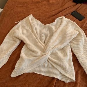 Ivory Twist Sweater